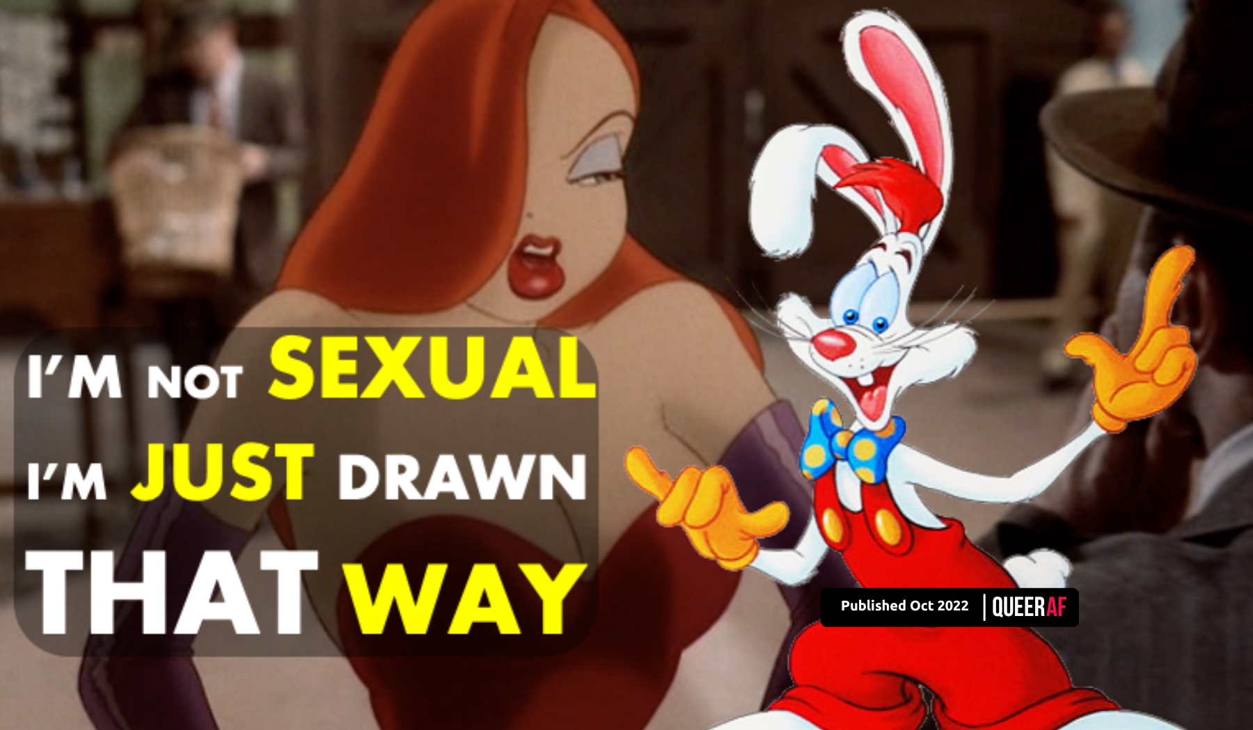 Free Cartoon Porn Jessica Rabbit - Jessica Rabbit is an asexual icon. Here's why that matters
