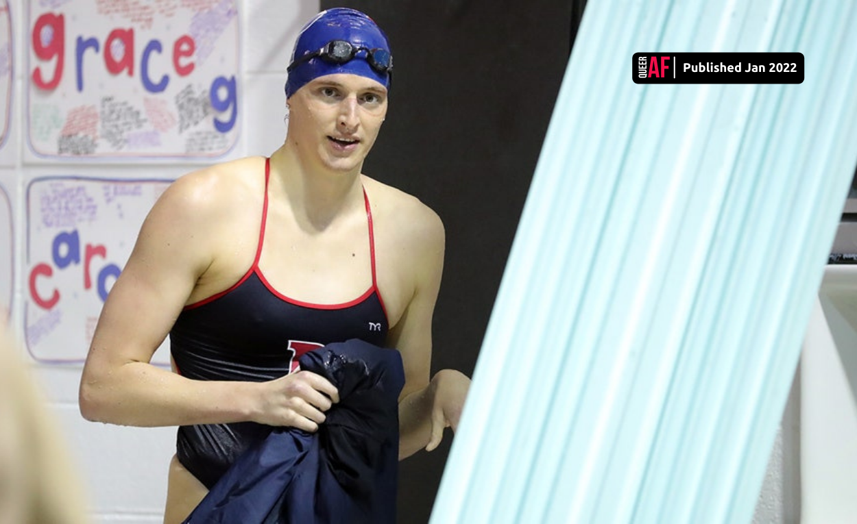 Transgender athlete Lia Thomas is an excellent swimmer 🏊